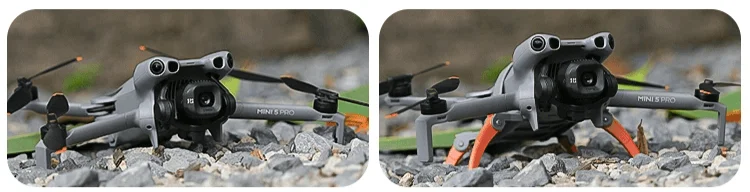 Podwozie Sunnylife do DJI Mini 5 Pro zwiększające stabilność startu i lądowania